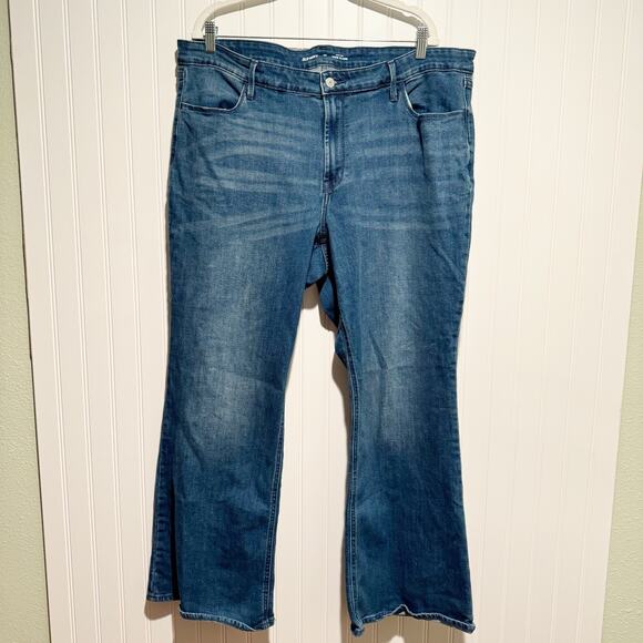 Old Navy Denim - Old Navy High Rise Wow Flare Jeans Plus Size 20